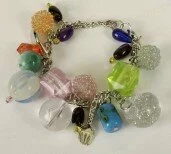 Quality Bead and Chain Bracelet 002968 - Wholesale Bracelets & Bangles